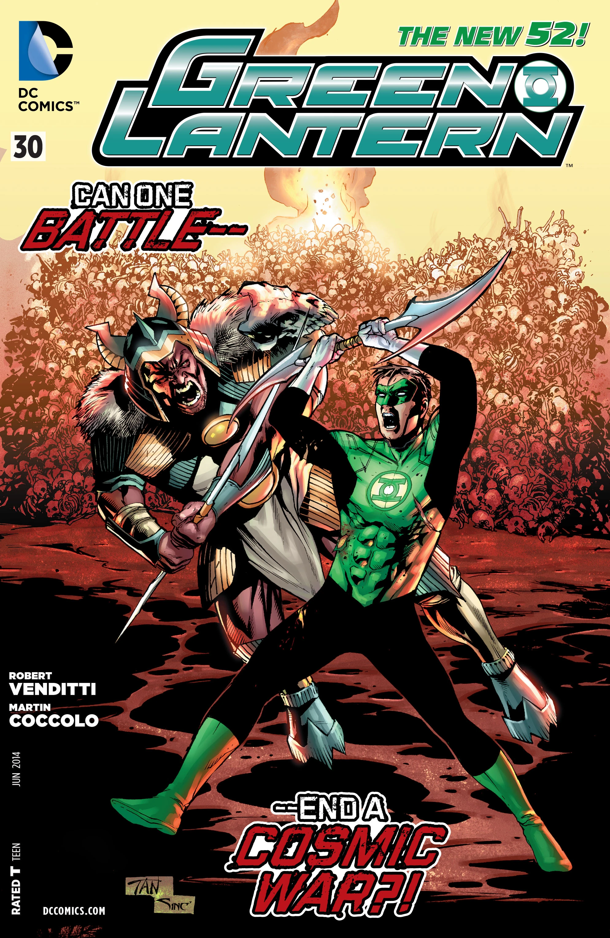 Green Lantern #30 (DC, 2014 — Cover A) cover